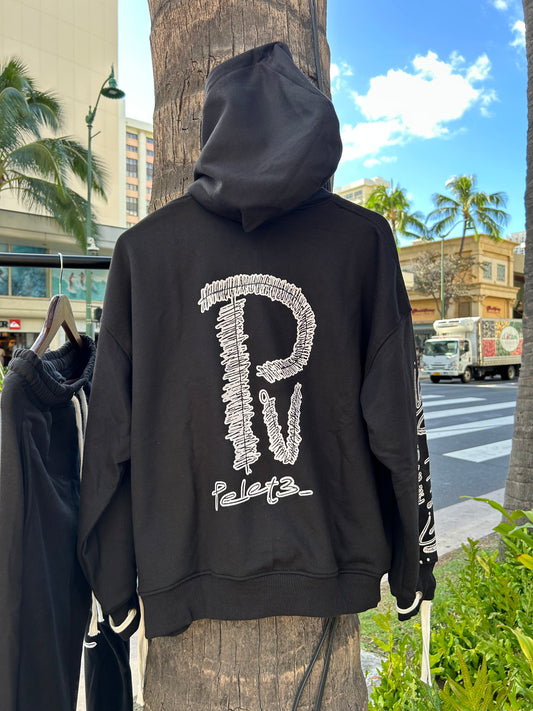 L.o.a.P Streengs Black Hoodie